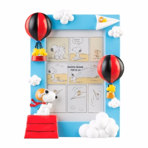 Snoopy 3D foto rāmis 10 × 15 cm fotogrāfijai