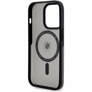 BMW IML Signature magnētiskais viedtālruņa apvalks iPhone 15 Pro - melns