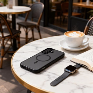 Tech-Protect Magmat MagSafe чехол для Samsung Galaxy A57 5G полупрозрачный