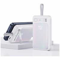 Portatīvais lādētājs USAMS XM Series CD219 10000mAh Magnetic Wireless balts