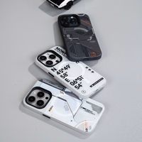 Benks Magnētiskais Mecha sērijas viedtālruņa apvalks Iphone 16 Plus melns