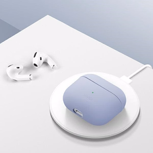 Uniq Lino silikona apvalks AirPods 3 - pelēks