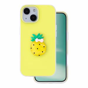 Fruit 2in1 maciņš paredzēts iPhone 14 6,1" dzeltens