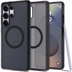 Spigen Ultra Hybrid Magnētiskais viedtālruņa apvalks Samsung Galaxy S25 Ultra - melns