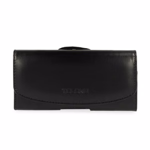 Telone VIVA jostas apvalks (IZMĒRS 10) Iphone 5/Nokia 215 4G/225/5310 2020 melns, ādas (125x60x14 mm)