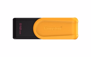 Kingston Technology DataTraveler 512GB portatīvais USB 3.2 Gen 1 Exodia S (melns/dzeltens)