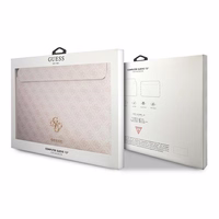 Guess Sleeve GUCS13G4GFPI 13" rozā 4G Big Logo apvalks