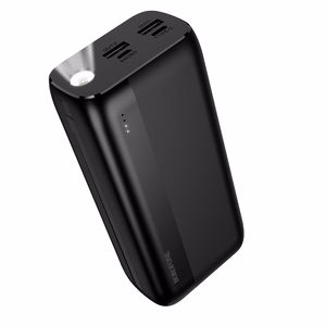 Borofone Внешний аккумулятор 30000mAh BJ86A Victoria - 2xUSB - чёрный