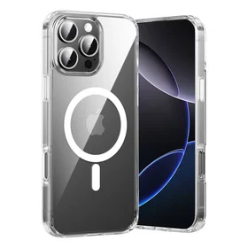 Vention KUGT0-40 viedtālruņa apvalks iPhone 16 Pro Max MagSafe (caurspīdīgs)