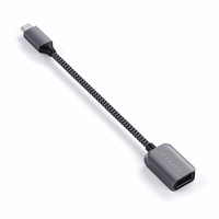 Adapteris USB C uz USB A Satechi ST-UCATCM kosmosa pelēks