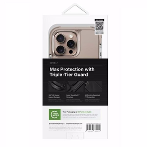 Uniq Combat Magclick uzlādes viedtālruņa apvalks iPhone 16 Pro Max - zelta
