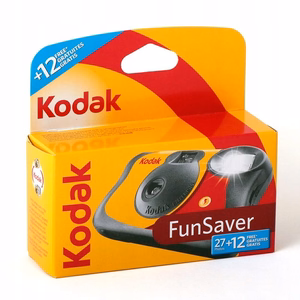 Kodak FUN Flash Single Use Camera, 27+12 pic