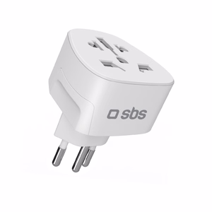 Adapteris no CH sienas kontaktdakšas uz universālo kontaktdakšu