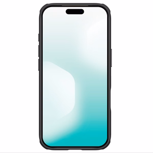 Nillkin Super Frosted Shield Pro Чехол совместимый с MagSafe для iPhone 17 Pro - прозрачный чёрный