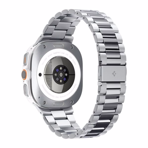 Spigen Modern Fit Band metāla siksniņa Samsung Galaxy Watch Ultra 47 mm, sudraba krāsā
