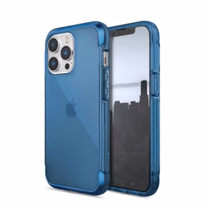 Raptic X-Doria Air viedtālruņa apvalks iPhone 14 Pro bruņots zils