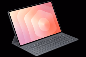 DX930UB Book Cover Keyboard Slim Samsung Galaxy Tab S11 Ultra, melns