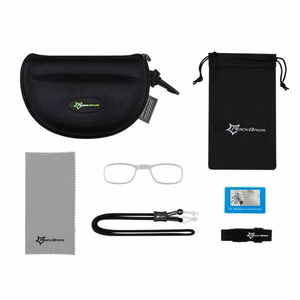 Rockbros 10142 fotohromās UV400 riteņbraukšanas brilles - baltas