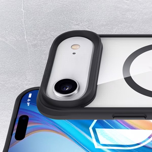 3mk Satīna bruņu Magnētiskais viedtālruņa apvalks iPhone 17 Air - balts