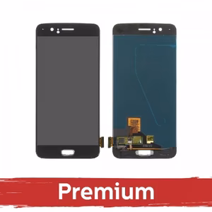 LCD displejs saderīgs ar OnePlus 5 A5000 melns OEM