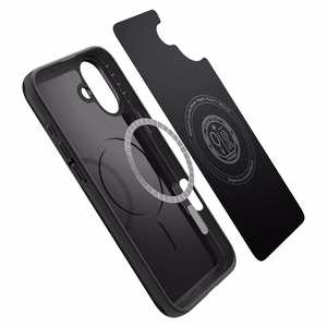 Spigen Thin Fit Magnētiskais viedtālruņa apvalks iPhone 16 Plus - melns
