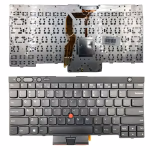 Tastatūra Lenovo: Thinkpad T430, T530, L430, X230, W530 ar rāmi un TrackPoint