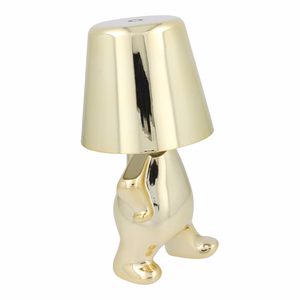 Galda lampa pie gultas GOLD MAN Art Deco stāvošs (versija 1) MLTL