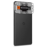 Spigen Glas.tR EZ Fit Optik kameras aizsargs Google Pixel 7A - melns 2 gab.