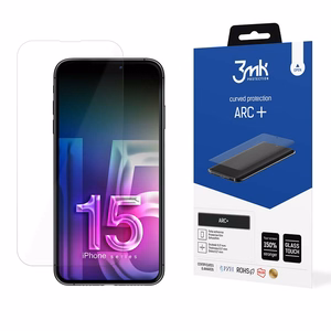 3mk ARC+ – tālruņa ekrāna aizsargs modelim Apple iPhone 15 Plus