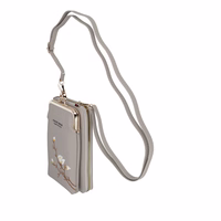 Adīts maciņš telefonam GCW17 pelēks