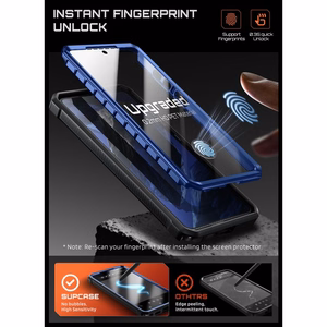 Supcase Unicorn Beetle Pro Mag MagSafe 2 komplektu futrālis Samsung Galaxy S26 Ultra - melns un tumši zils