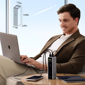 Внешний аккумулятор Cuktech CKPB200UGLGR 210W 20000mAh 2 x USB-C 1 x USB-A - серый