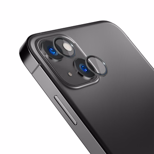 Kameras stikls iPhone 14 9H 3mk lēcas aizsardzībai Pro sērijas lēca - pelēks