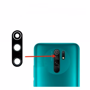 Aizmugurējās kameras lēca saderīga ar Xiaomi Redmi 9 aizmugurējās kameras lēca