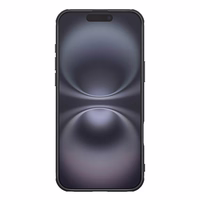 Viedtālruņa apvalks iPhone 16 Plus Nillkin Super Frosted Pro (melns)