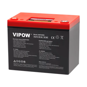 LiFePO4 akumulators ar BMS, 60 Ah