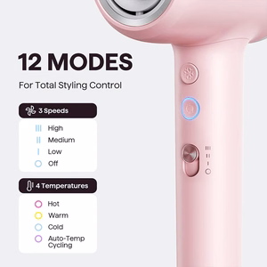 Hair dryer Wavytalk Turblow Pro pink