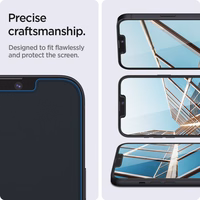 Spigen Glas.tR EZ Fit rūdīts stikls iPhone 13 / 13 Pro / 14 / 16e – 2 gab.