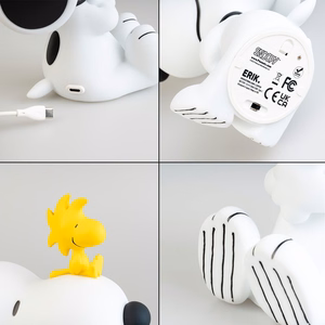 Snoopy LED naktslampiņa bērniem, 26.7 × 18.5 cm