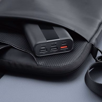 Forcell portatīvais lādētājs F-Energy Energo P20K2 QC3.0 PD 3A 22,5W 20000 mAh melns