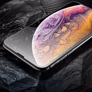 HOCO rūdītais stikls HD 5D Guardian vairogs (komplekts 10in1) - iPhone Xr / 11 melns (G14)