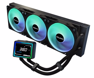 Asrock Challenger 360 Digital procesora šķidruma dzesēšanas komplekts 12 cm melns