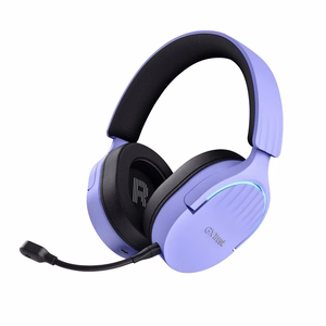 Trust GXT 491P FAYZO austiņas vadu un bezvadu galvas lente spēļu USB Type-A Bluetooth melnas, violetas