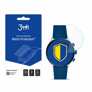 3mk Watch Protection FlexibleGlass – viedpulksteņa ekrāna aizsargs modelim Fossil Sport 43mm