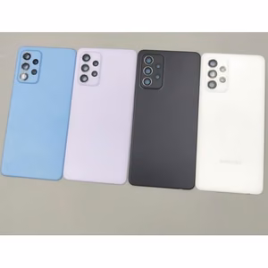 Aizmugurējais vāciņš Saderīgs ar Samsung A525 A52 / Awesome Balts / (ar camera lens) HQ