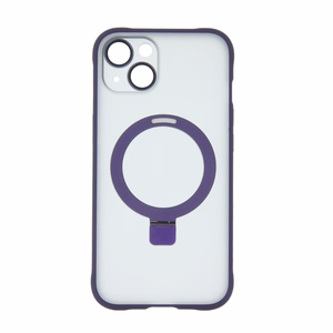 Mag Ring viedtālruņa apvalks iPhone 13 6,1" violets