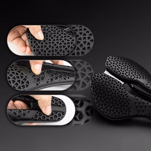Rockbros LF0214 anatomisks 3D ūdensizturīgs velosipēda sēdeklis – melns