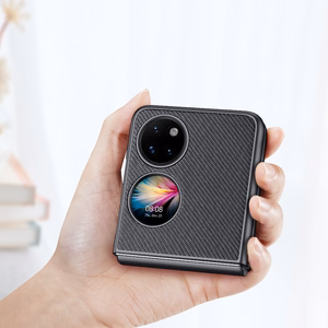 Dux Ducis Fino чехол из нейлонового материала Huawei P50 Pocket чёрный