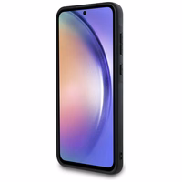 Guess 4G Big Metal Logo viedtālruņa apvalks Samsung Galaxy A55 - rozā