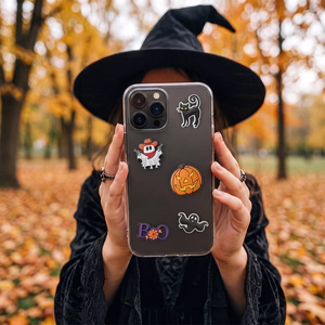 3D „boo“ uzlīmju komplekts, 5 gab.